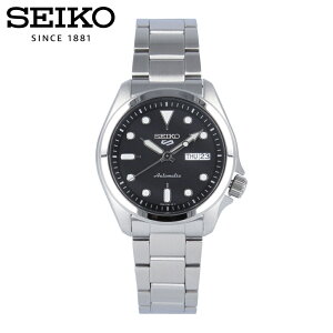 SEIKO5 �Z�C�R�[�t�@�C�u�r���v ���v �����Y �h�� �I�[�g�}�`�b�N ���J�j�J�� �������� �A�i���O 3�j �X�e�����X ���^�� �V���o�[ �u���b�N SRPE55K�v���[���g �M�t�g 1�N�ۏ� ��������