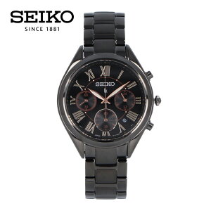 LUKIA ���L�A SEIKO �Z�C�R�[�r���v ���v ���f�B�[�X �h�� �N�I�[�c �A�i���O �N���m�O���t �X�e�����X ���^�� �u���b�N SRWZ17P1�v���[���g �M�t�g 1�N�ۏ� ��������