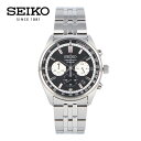 SEIKO セイコー CHRONOGRAPH腕時計 時計 メンズ 防水 クオーツ アナログ クロノグラフ ステンレス メタル シルバー ブ…