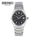 SEIKO セイコー CONCEPTUAL腕時計 時計 メンズ 防水 クオーツ アナログ 3針 ステンレス メタル シルバー ブラック SUR557Pプレゼント ギフト 1年保証 送料無料