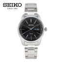 SEIKO セイコー Conceptual腕時計 時計 メンズ 防水 ソーラー アナログ 3針 ステンレス メタル シルバー ブラック SNE527P1プレゼント ギフト 1年保証 送料無料
