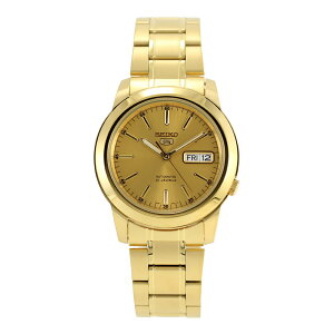 SEIKO SEIKO5 SNKE56K1 �Z�C�R�[�t�@�C�u �@�B�� �����Y �S�[���h �r���v �v���[���g �M�t�g 1�N�ۏ� ��������