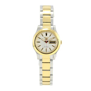 SEIKO SEIKO5 SYMD90K1 �Z�C�R�[�t�@�C�u �@�B�� ���f�B�[�X �V���o�[ �S�[���h �r���v �v���[���g �M�t�g 1�N�ۏ� ��������