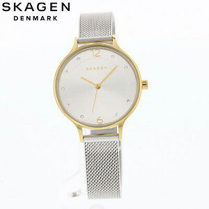 SKAGEN XJ[Q SKW2340rv v fB[X ^ XeX bV Vo[ S[h rWlXv[g Mtg 1Nۏ 