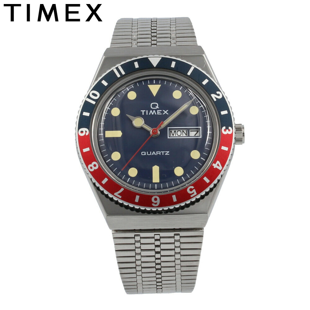 楽天市場】TIMEX Q / タイメックス キュー TW2T80700 腕時計 メンズ