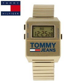 TOMMY HILFIGER トミーヒルフィガー トミージーンズ Tommy Jeans 1791670 腕時計 時計 メンズ メタル ステンレス ゴールド エバーバンド 蛇腹 デジタル カジュアルプレゼント ギフト 1年保証 送料無料 母の日