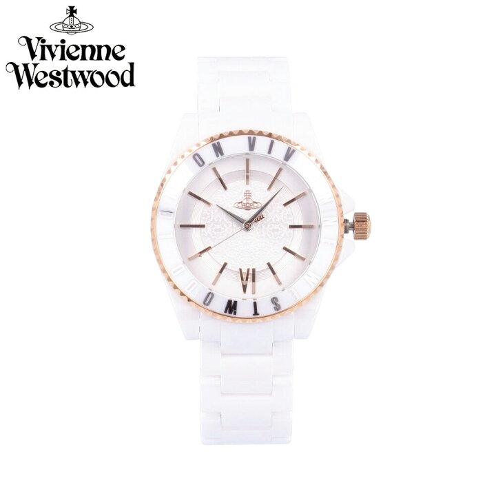 ❣️Vivienne Westwood❣️ホワイトセラミック ユニセックス腕時計 