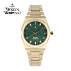 VIVIENNE WESTWOOD ヴィヴィアン ウエストウッド腕時計 時計 レディース クオーツ アナログ 3針 ステンレス メタル ゴールド グリーン VV244GRGDプレゼント ギフト 1年保証 送料無料 母の日