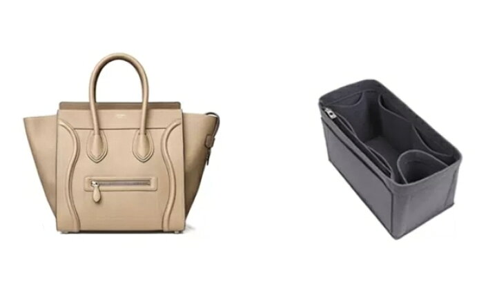 楽天市場】バッグインバッグ セリーヌ ラゲージ ナノ マイクロ ミニ  