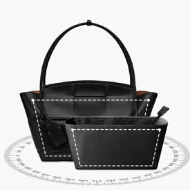 ボッテガ ヴェネタ アルコ バッグインバッグ　インナーバッグ　オーガナイザー　小物入れ 機能性 分類 軽量 仕分け 収納