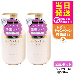 �y2�_�Z�b�g �������K�i�zCLAYGE �N���[�W�� �V�����v�[ M 500ml �{�� �w�A�P�A ����P�A �n���P�A ���邨�� ��������