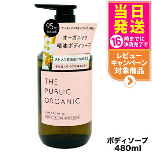 yKiz U pubNI[KjbN THE PUBLIC ORGANIC X[p[|WeBuDM {fB\[v { 480ml ێ Ƃ   A 