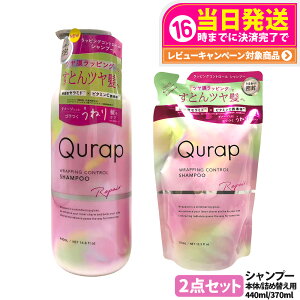 �y2�_�Z�b�g�z�L�����b�v ���b�s���O�R���g���[���V�����v�[ �{�� 440ml +�l�� 370ml ��C �w�A�P�A �_���[�W �����_���[�W �l�ߑւ��p �ێ� �r�^�~��C�U���� QURAP ��������