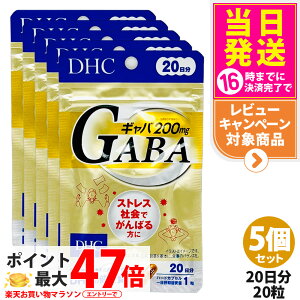 �y5�Z�b�g �ܖ�����2028/06�z�f�B�[�G�C�`�V�[ DHC �M���o GABA 20���� 20�� �T�v�������g ���N�H�i ���N�T�v�� ���e�T�v�� �X�g���X ��������