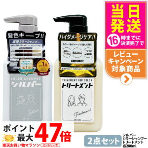 �y2�_�Z�b�g�zpluseau �v�����X�I�[ �J���[�V�����v�[ �V���o�[ 280ml + �w�A�g���[�g�����g for color 280ml �w�A�J���[ plus eau �_���[�W ��C �g���[�g�����g �J���[�L�[�v ��������