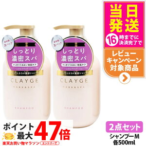 �y2�_�Z�b�g �������K�i�zCLAYGE �N���[�W�� �V�����v�[ M 500ml �{�� �w�A�P�A ����P�A �n���P�A ���邨�� ��������