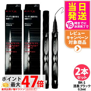 �y2�{�Z�b�g�E�������K�i�zKATE �P�C�g �X�[�p�[�V���[�v���C�i�[EX4.0 BK-1 �����u���b�N 0.5ml ���L�b�h�A�C���C�i�[ �ɍ� �A�C���C�i�[ �E�H�[�^�[�v���[�t �X�}�b�W�v���[�t �����ԃL�[�v ��
