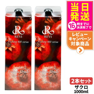 yIׂzREVI ByfhN400 1000mL ~bNXx[eCXg V[N[T[ t@XeBO REVI Enzyme Drink eCXg e yf h{⋋  yf qA_ v