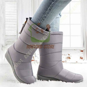 スノーブーツ レディース ブーツ 防寒 スノーシューズ おしゃれ ウインターブーツ アウトドア 滑らない 防水 防寒 防滑 保暖 冬用 カジュアル 綿靴 雪靴