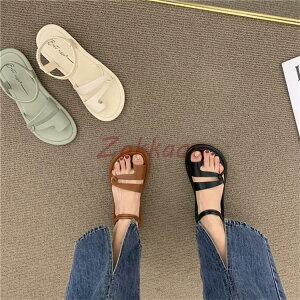 サンダル シューズ ビーチサンダル スポーツサンダル レディース ローヒール 軽量 歩きやすい 痛くない 通勤通学 走れる ぺたんこ フラットシューズ
