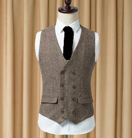 送料無料　秋冬用　2color メンズ スーツベスト 通勤ベスト メンズファッション アーガイル カジュアル職業　ノースリーブバスト制服 事務服 フォーマル ビジネス 細身 大きいサイズ　グレー　カーキ