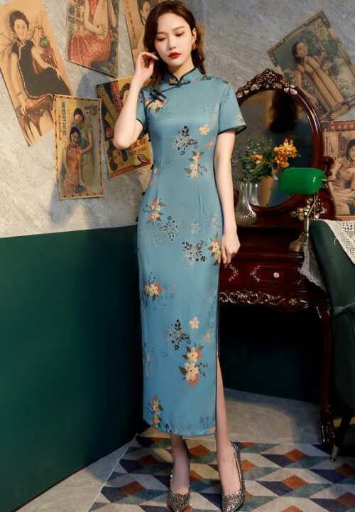 楽天市場 新入荷 チャイナドレス ロングパーティードレス ワンピース 大きいサイズ 結婚式 安い チュールワンピース レディース 民族風 ナチュラルエスニック 復古 スタンドカラー ナチュラルエスニック写真撮影 パーティー 花柄 結婚 披露宴 Tokiwa33 楽天市場 新入荷 チャイナドレス ロングパーティードレス ワンピース 大きいサイズ 結婚式 安い チュールワンピース レディース 民族風 ナチュラルエスニック 復古 スタンドカラー ナチュラルエスニック写真撮影 パーティー 花柄 結婚 披露宴 Tokiwa33