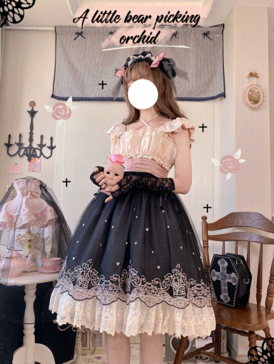 楽天市場】新発限定/Lolita系/鈴蘭/森系/JSK/OP/ワンピース/ドレス変装 