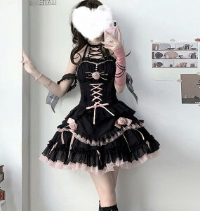 V/Lolitan/Xn/JSK/OP/s[X/hXϑ/[^ gbvX G fB[X SX gbvX ݂XJ[g ԉŗm EGfBOhX@RXv@Aj@l`hX@n