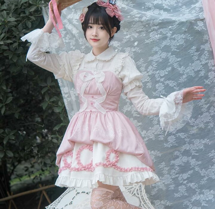 楽天市場】/新発/数量限定/Lolita系 /蝶柄/ワンピース jsk OP 日常 