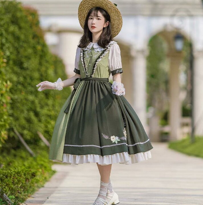 楽天市場】/新発/数量限定/Lolita系 /ワンピース jsk OP 日常 写真 