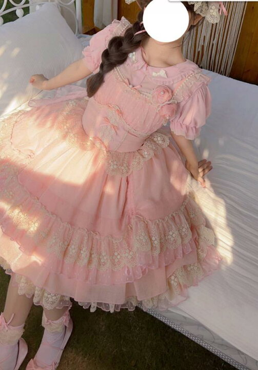 楽天市場】/再入荷/Lolita系 /ワンピース jsk OP 日常 写真 舞台 変装 