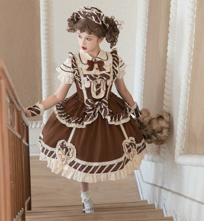 楽天市場】新発/数量限定/Lolita系/長袖/opワンピース jsk 日常 写真  