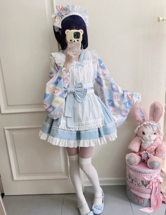 楽天市場】/新発//Lolita系 4点セット/上下セット スカート 浴衣 和風 