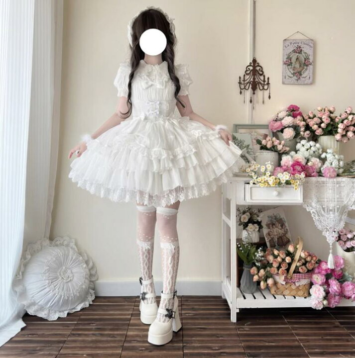 楽天市場】/新発//Lolita系 メイド服/ワンピース jsk OP 日常 写真 