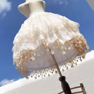 Lolita系　スカート　パニエ　ロリータ トップス 萌え レディース ゴスロリ ロリータファッション　変装…