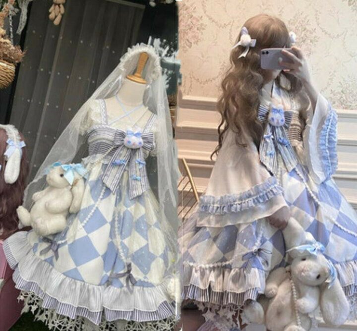 楽天市場】2022夏/新発/数量限定/Lolita系 アリスの夢/ワンピース JSK 