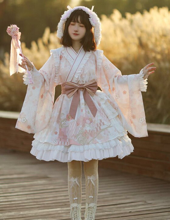 楽天市場】/新発/数量限定/Lolita系 浴衣 和風/ワンピース jsk OP 日常 