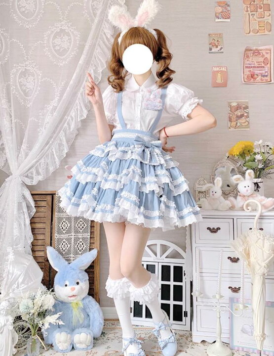 楽天市場】/新発/数量限定/Lolita系 三段式/スカート 日常 写真 舞台  