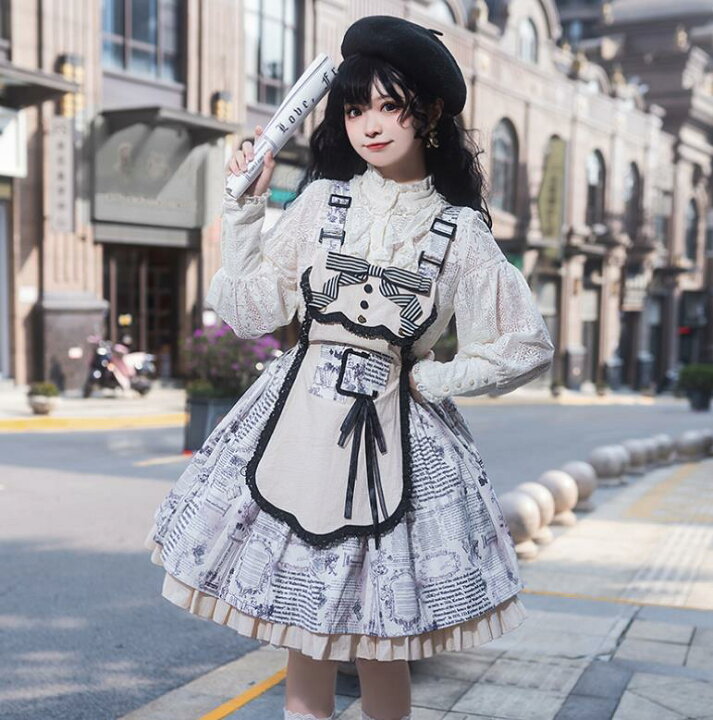 楽天市場】/新発/数量限定/Lolita系 /ワンピース jsk OP 日常 写真 