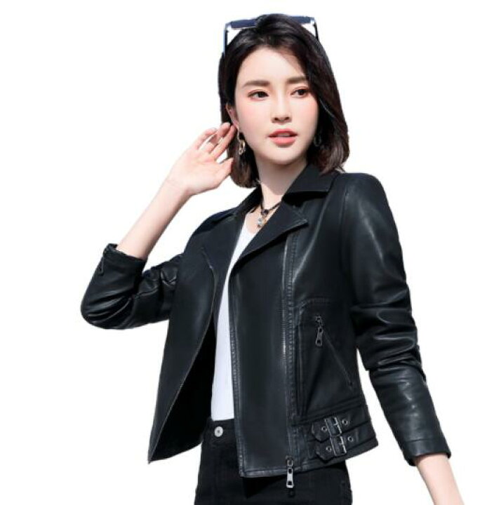 希少！ arriston volaju ダブルライダース レザー切替 ブルゾン（楽天 