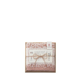 【送料無料・包装無料・のし無料】今治謹製 紋織タオル フェイスタオル ピンク IM7710(A5)