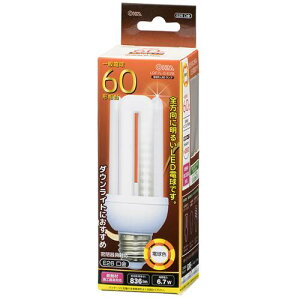 OHM �I�[���d�@�@LED�d�� D�`�i60�`����/836lm/�d���F/E26/�S�����z��280°/���`���Ή�/�f�M�ގ{�H���Ή��j LDF7L-G-E26