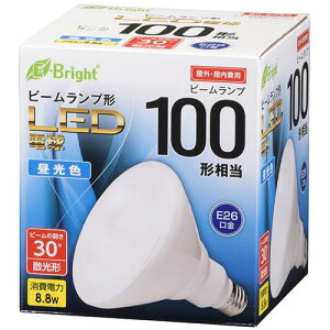 OHM �I�[���d�@�@LED�d�� �r�[�������v�` �U���`�i100�`����/850lm/�����F/E26�j LDR9D-W20/100W