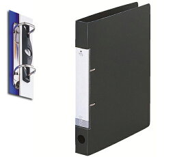 D型リングファイルG2220−24　黒　4903419175948