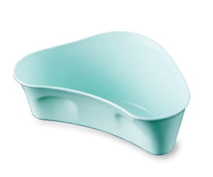 親指が当たる内側部分にへこみがあり持ちやすい うがいキャッチ 197×130×65mm 770mL 口腔ケア用品 介護用品 4905203103489