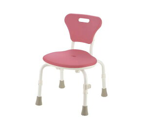 やわらかシャワーチェア クレオ(防カビプラス) ピンク 19184 4973655191842