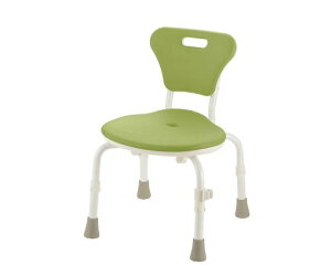 やわらかシャワーチェア クレオ(防カビプラス) グリーン 19185 4973655191859