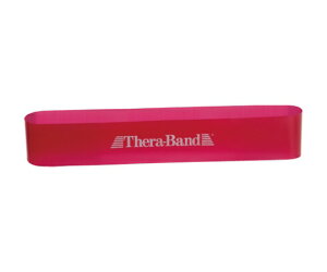 リハビリ用品 セラバンド ループ TLB-2 レッド 約75×900mm 張力(中弱)4985972104252
