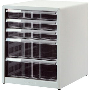 ナカバヤシ アバンテV2レターケース A4 浅3段×深2段 ニューグレー AL-C5