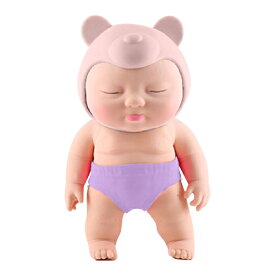 アグリーベイビーズビッグ ピンク スクイーズ人形 SNSで大バズり 何されてもブレない赤ちゃん